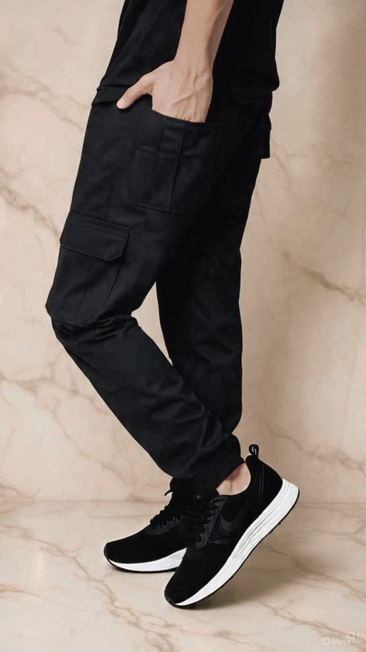 Men's Cotton Cargo Trousers