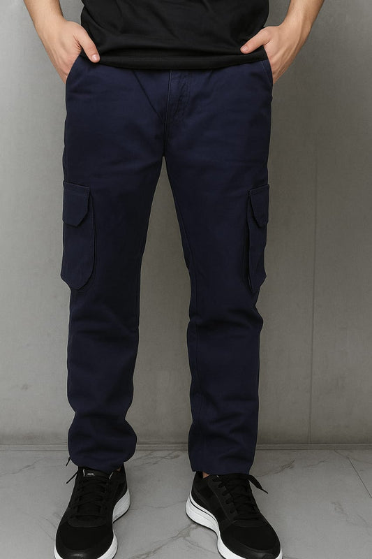 Men's Cotton Cargo Trousers