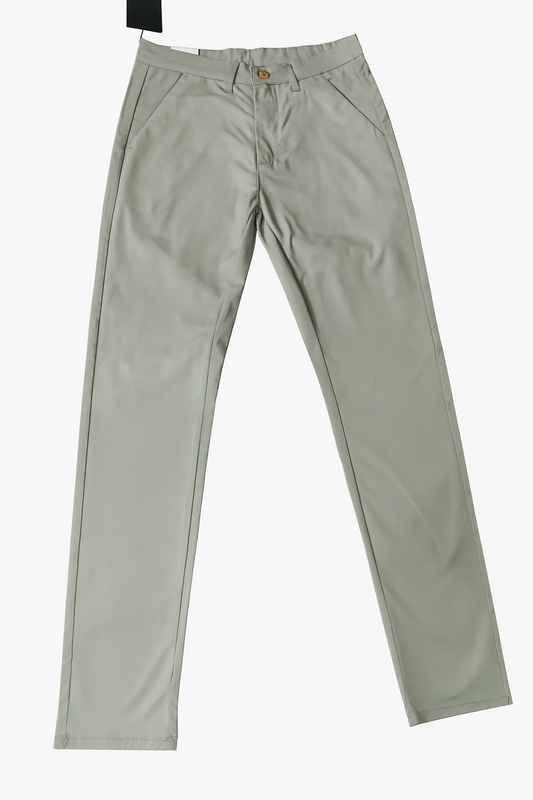 Slim fit premium cotton pant