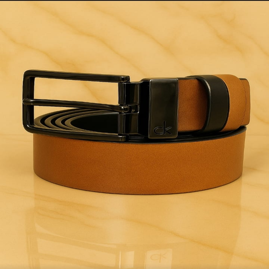 Imported Double-Sided Belt – Black Buckle